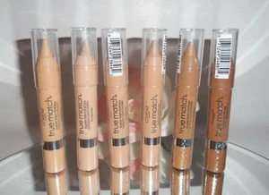 Loreal Paris True Match Super Blendable Crayon Stick Concealer 0.1oz YOU CHOOSE - Picture 1 of 1