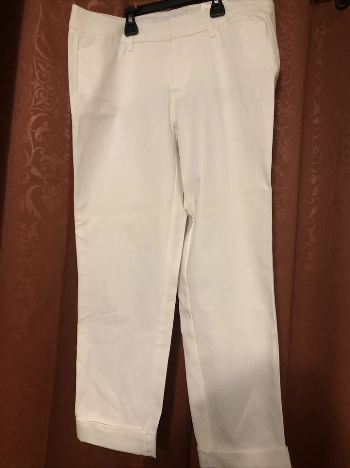 Stylus White Pants Size 4 New Nwt - Image 1 of 1