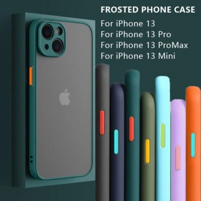 Hard Silicone Case for iPhone 7 8 SE XS XR 11 12 13 14 Mini Pro Max Plus Cover - Image 1 of 4