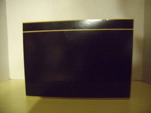 2 BOXCO BLACK GIFT BOX FOR GIFT ITEMS, NOS - Picture 1 of 3
