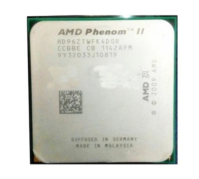 AMD Phenom II X4 960T HD96ZTWFK4DGR CPU 4-Core 3 GHz 95W Socket AM3 Processors - Image 1 of 4
