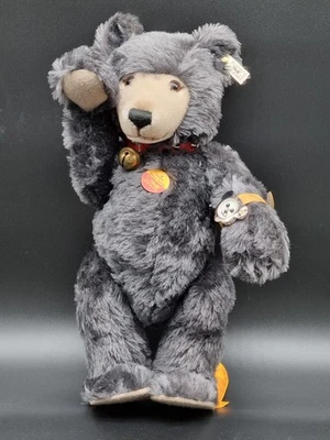 Steiff Watch Teddy 606304 Limited Edition 4000 Mohair, Watch, Bell, Germany - Bild 1 von 4