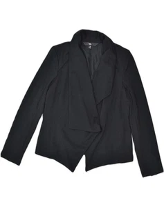 MOSSIMO Womens Blazer Jacket UK 16 Large Black Polyester MN05 - Picture 1 of 3