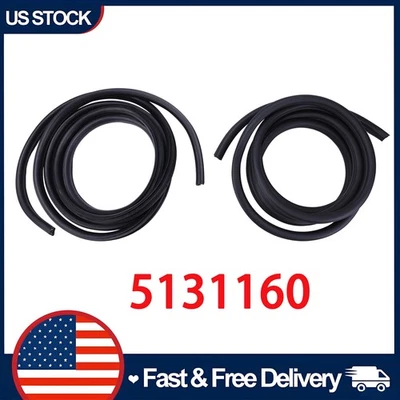 Se adapta a Dodge Ram 1500 2500 3500 2002-2009 Weatherstrip sello de puerta delantera derecha y derecha Foto 1 de 4