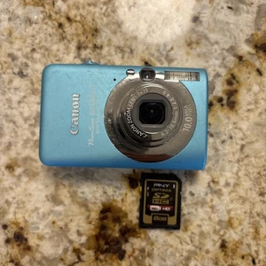Canon PowerShot Digital ELPH Digital ELPH SD1200 IS / IXUS 95 IS 10,0MP blu - Foto 1 di 5