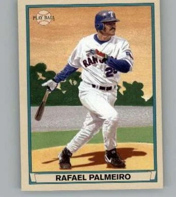 2003 Upper Deck Play Ball Red Backs #72 Rafael Palmeiro NM-MT Rangers - Image 1 of 2