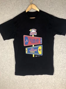 Vintage MLB All Star Game Atlanta Braves Turner Field 2000 T Shirt Large Black - Picture 1 of 11