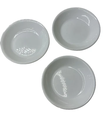 Juego de 3 platos de postre Corelle Winter Frost blanco bayas 4 3/4 pulgadas mini 2,4 oz Foto 1 de 4