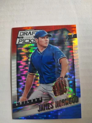 2014 Panini Prizm Perennial Draft Picks - James Norwood #65 Red White & Blue... - Image 1 of 2