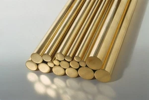 1-1/2" C360 BRASS SOLID ROUND ROD 2" LONG - Picture 1 of 5