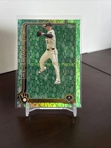 2025 Topps Series 1 Brice Turang Holiday Easter Foil 45 Brewers - Picture 1 of 2