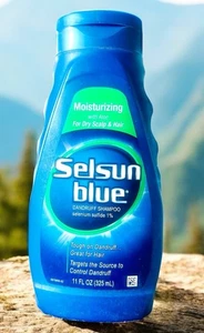 Selsun Blue Moisturizing with Aloe Dandruff Shampoo 11oz.~New - Picture 1 of 2