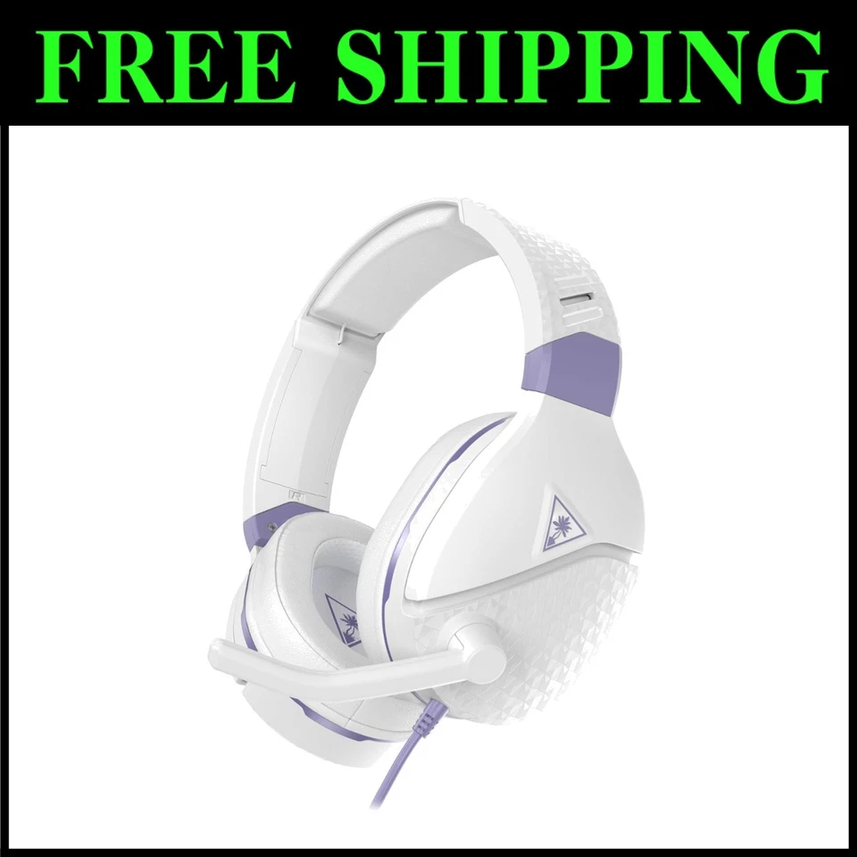 Multiplatform Gaming Headset - Xbox, PS5, PC, Mobile - White - Image 1 of 4