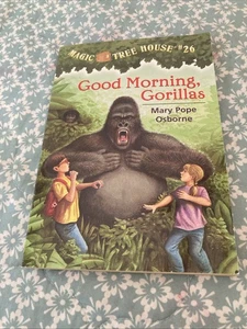 Good Morning Gorillas By Mary Pope Osborne Magic Treehouse #26 Paperback 2003 - Picture 1 of 4