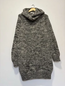 Toast Archive Wool Jumper OS Oversized Hoodie Cosy Raglan Sleeve Sweater Dress - Picture 1 of 11
