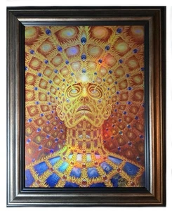 Alex Grey Oversoul Holographic Serigraph Fine Art Print #5/333 Tool Art 18”x24” - Picture 1 of 4
