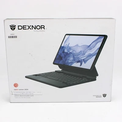 Dexnor DK001 Keyboard Folio Case For Samsung Galaxy Tab In Black  - Image 1 of 4