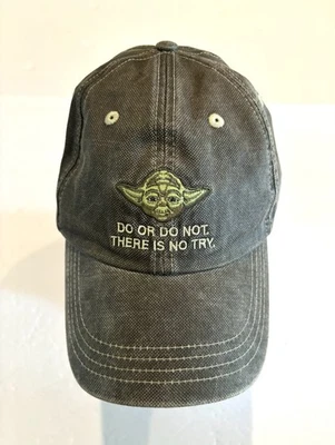 NOVO Chapéu de Beisebol Yoda Disney Chapéu Verde Faixa Ajustável Star Wars Adulto Novo com etiquetas - Imagem 1 de 4