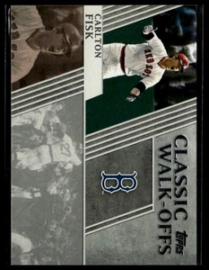 2012 Topps #CW-2 Carlton Fisk Classic Walk-Offs - Picture 1 of 2