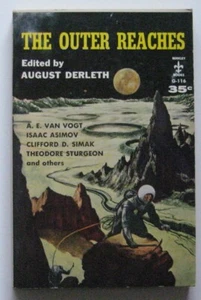 The Outer Reaches PB 1st Berkley (1951) Clark Ashton Smith Ray Bradbury - Imagen 1 de 1
