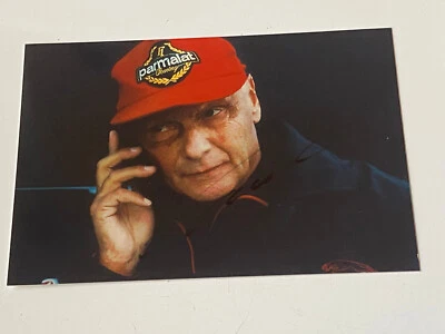 Niki Lauda    - Formel 1 -  original Autogramm   - Größe 15 x 10  cm - Bild 1 von 2