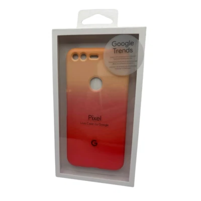 Google Trends Live Case For Google Pixel 1 Protective Cover Hot Pink Orange - Image 1 of 4