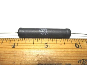 4K ohm 10 Watt Wire Wound Resistor (RCL)(NOS, New Old Stock)(QTY 10 ea)I57 - Picture 1 of 3