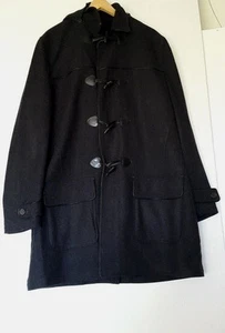 SARAR DUFFLE COAT AVEC CAPUCHE AMOVIBLE XL / EU56/US46R GRIS FONCE VALEUR 479EUR - Imagen 1 de 12