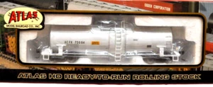 Atlas HO ACF Kaolin Tank Car 1711-1 ACFX 72084 New OB Metal Wheels - Picture 1 of 6