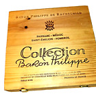 Baron Philippe De Rothschild Wooden Wine collection empty Box