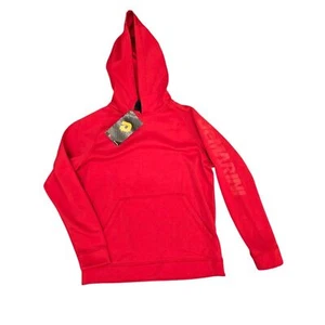 NWT DeMarini Post Game Red Hoodie Fleece Lined Kangaroo Pocket Youth Medium - Picture 1 of 12