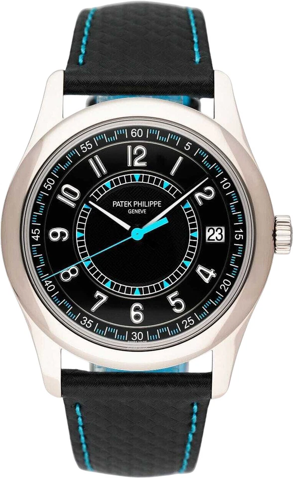 Patek Philippe Calatrava Men's Ebony Black Watch - 6007G-011