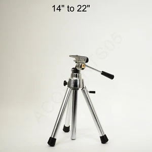 Quick-Set 300 Elevator Camera Tripod 14” to 22” with 2 way tilt head Quickset - Picture 1 of 4