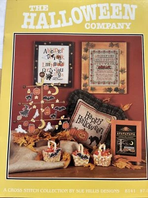 Cross Stitch Pattern Booklet: The Halloween Company by Sue Hillis - Image 1 of 2