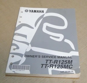 Yamaha TT-R125M & TT-R125MC Owner's Service Manual - Picture 1 of 2