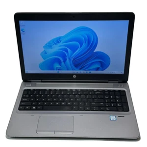 HP ProBook 650 G3 15.6" Core i5 7200U 2.5GHz 16GB RAM 512GB SSD Win 11 Pro - Picture 1 of 9