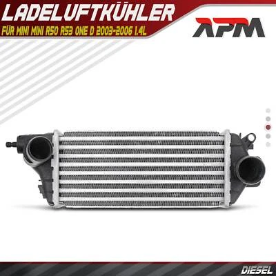 Intercooler Turbo-Cooler Llk per Mini R50 R53 One D 2003-2006 1.4L Diesel - Immagine 1 di 4