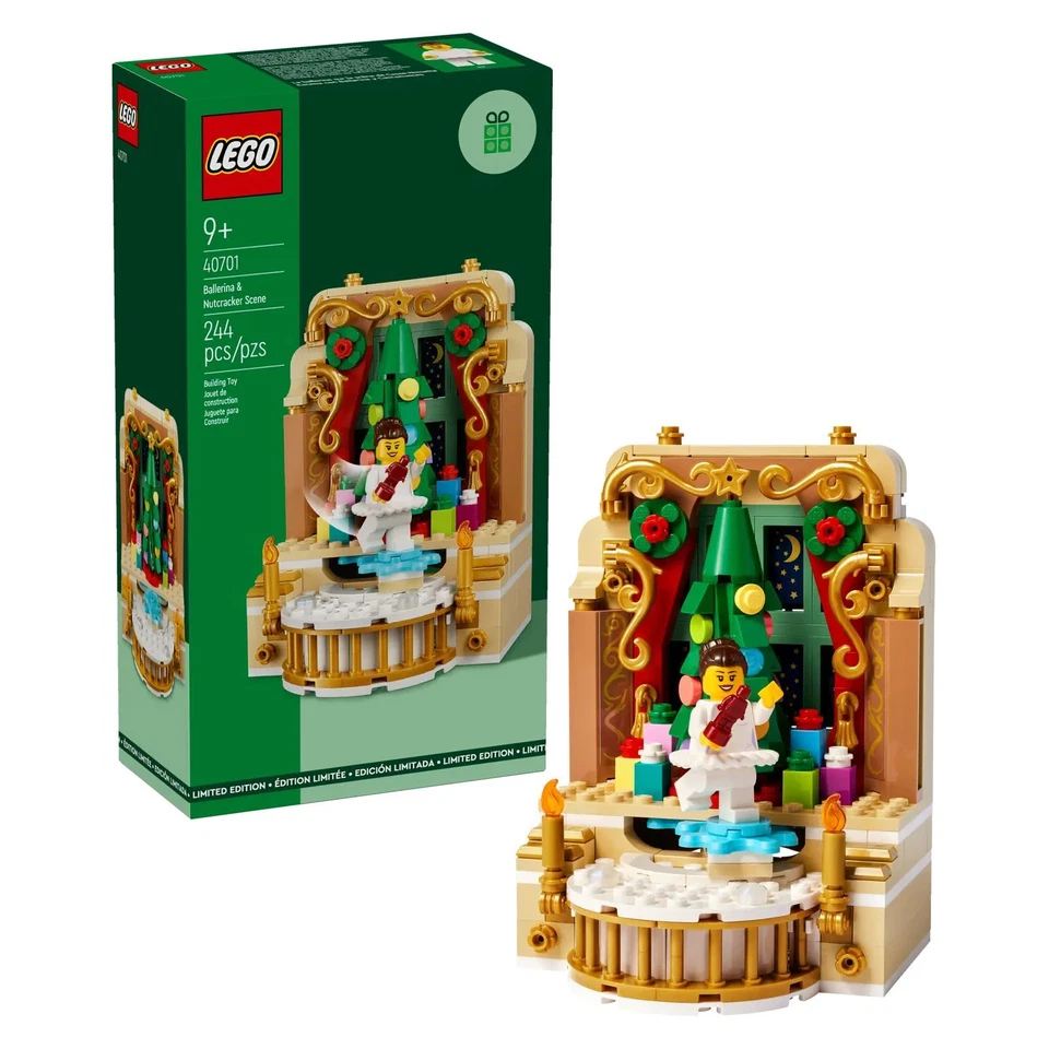 LEGO Seasonal Ballerina and Nutcracker Christmas Promotional Set 40701 - Image 1 of 4