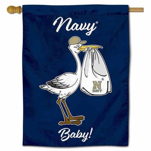US Navy New Baby Gift Decorative House Flag Cover