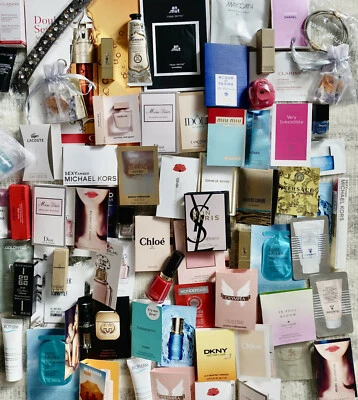 NEU - 20 LUXUS Mini Miniaturen Proben Parfüm Kosmetik Accessoires Reise Advent - Bild 1 von 4