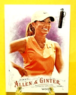 Cheyene Woods 2016 Topps Allen & Ginter's *New World Champions* Golfer Card - Image 1 of 2