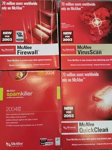 McAfee Virus Pro, Firewall, Quick clean, Spamkiller - Picture 1 of 6