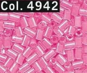 BIGIOTTERIA PERLE PERLINE BEADS BAGUETTES GUTERMANN 2 mm COL.4942 - Imagen 1 de 1