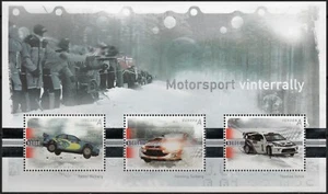 Noruega 2021 2007, NK 1634-36, BL 32 MNH, carrera de coches de invierno, MI BL 33, SC #1496a. - Imagen 1 de 1
