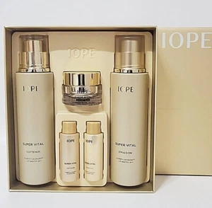 IOPE SUPER VITAL Skin care Duo Set Anti-aging Lifting K-Beauty - Picture 1 of 3