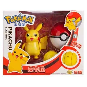 Pokémon Poke ball Morph Transformers Figures - Pikachu - Charizard and More! - Picture 1 of 11