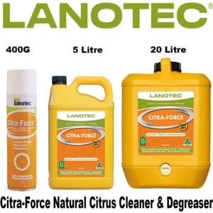 LANOTEC Citra Force Citrus Cleaner Degreaser Industrial Concentrate 400g/5L/20L - Picture 1 of 4