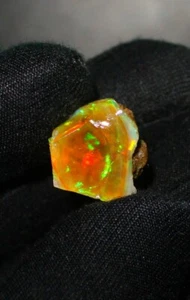 Opal Rough Stone AAA Natural Welo Fire Ethiopian Loose Raw Crystal Opal 9.65 Ct - Picture 1 of 4