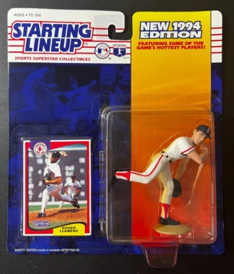 1994 Starting Lineup VTG Roger Clemens Action Figure MLB Boston Red Sox SEALED! - Image 1 of 2