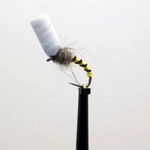 3 x BARBLESS YELLOW OWL TOP HAT BUZZERS Sizes 12,14,16 available - Picture 1 of 1